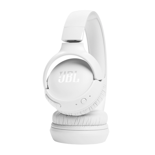 JBL Tune 520BT - White - Wireless on-ear headphones - Detailshot 2